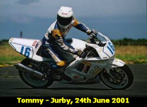Tommy @ Jurby, June 2001