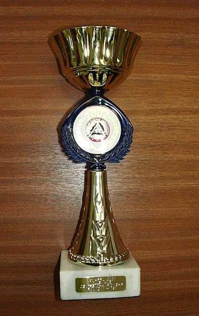 The first winning trophy  - Jurby, 1st April 2001